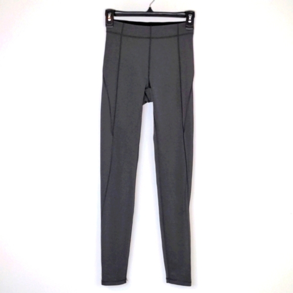Ivy Park High Rise Sculpted Work Out Legging Full Length Gray Quick Dry Size XXS - Picture 3 of 16